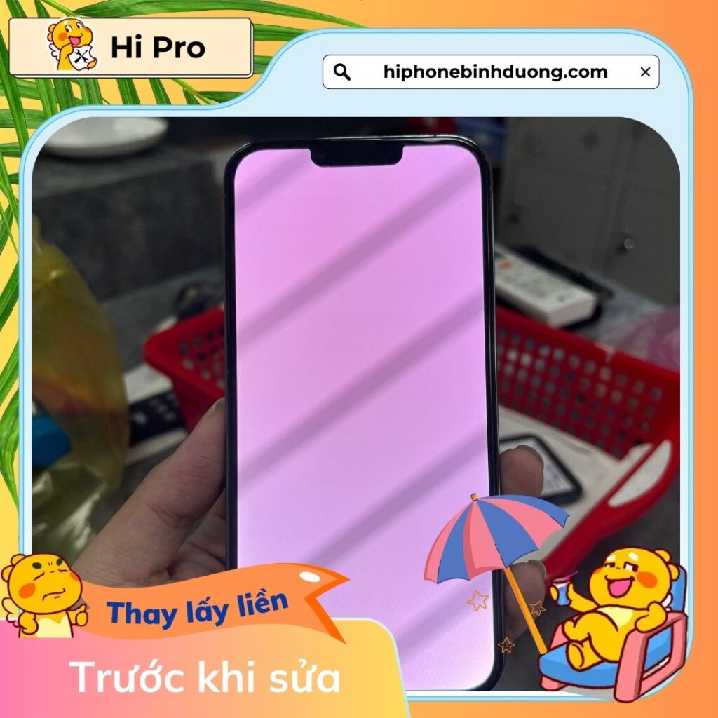 13Prm Fix xanh màn - trắng màn