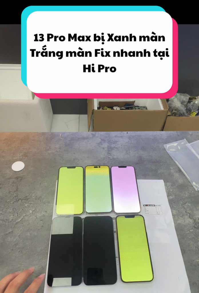 13 Promax Fix xanh màn trắng màn tại Thủ Dầu Một, Bình Dương