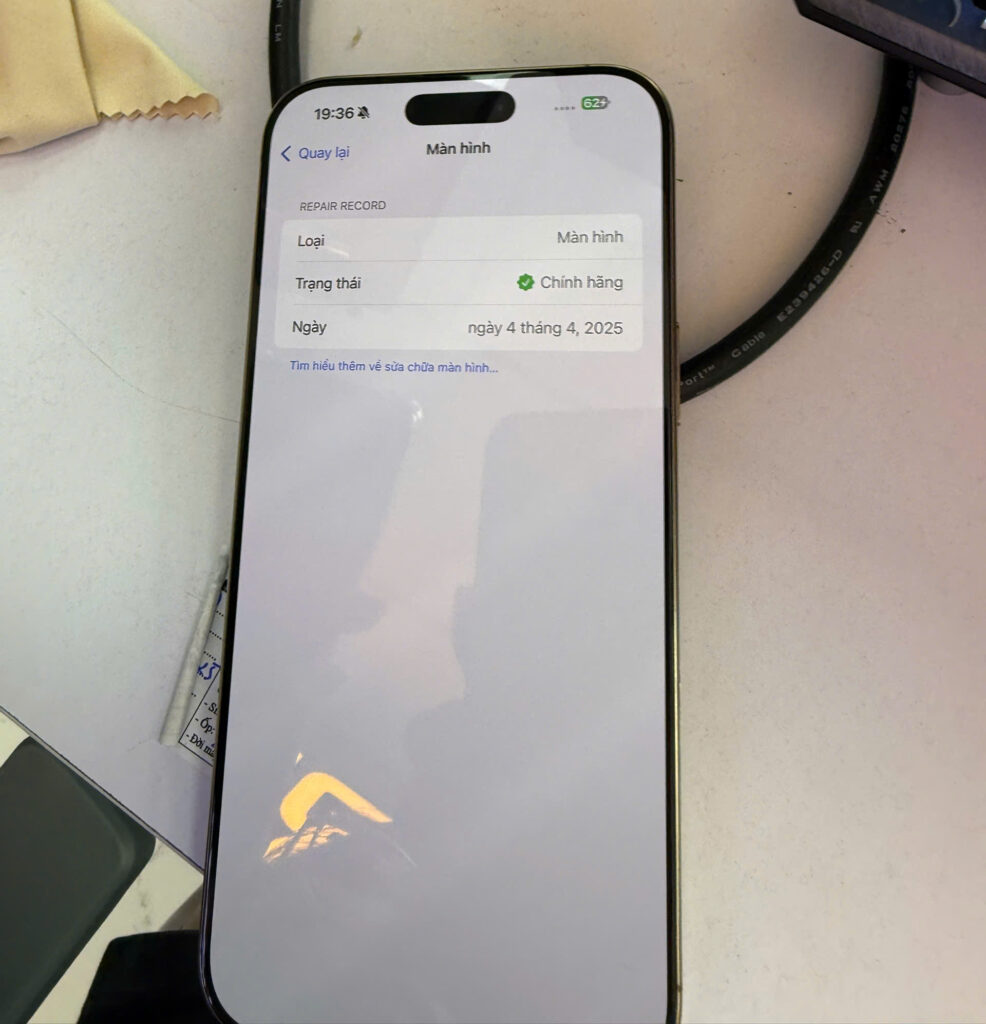 Thay màn hãng duy nhất tại Thủ Dầu Một Hi Pro