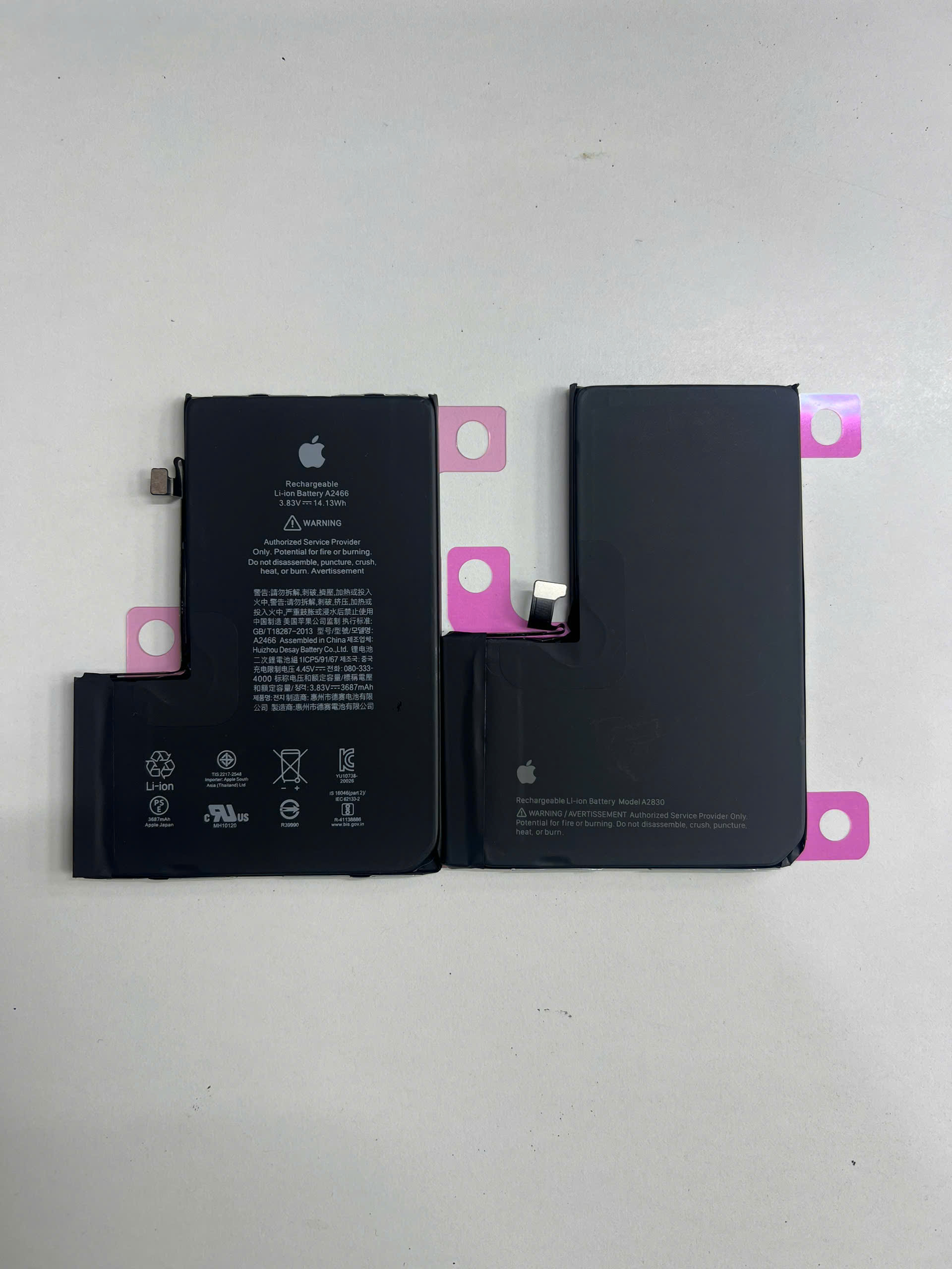 Pin zin Like New bóc máy